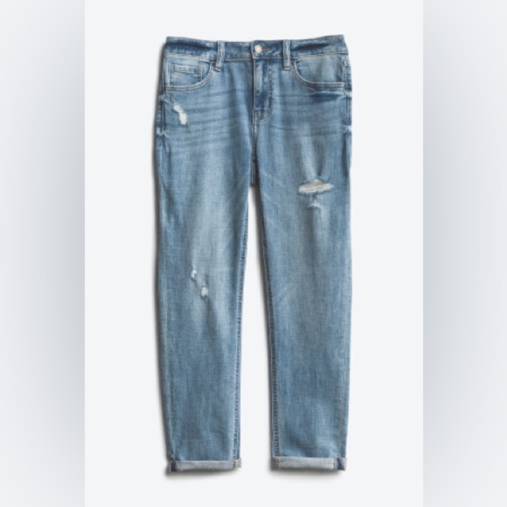 ⚡️🖤 Casey Mid Rise Cropped Relaxed Skinny Jean